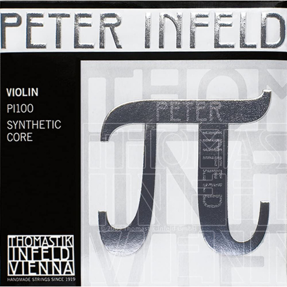 Thomastik Single string for Violin 4/4 Peter Infeld Synthetic Core - A-string synthetic core, aluminium wound, medium