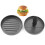 (Black) Burger Press Non Stick Aluminum Hamburger Patty Maker Kitchen Bbq Tools 1
