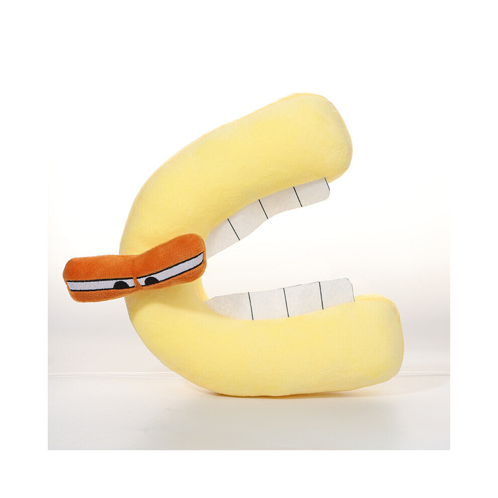 Skesrjtop (C) Alphabet Lore Plush Toy Doll Kawaii English Letter