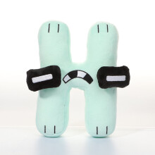 (H) Alphabet Lore Plush Toy Doll Kawaii English Letter