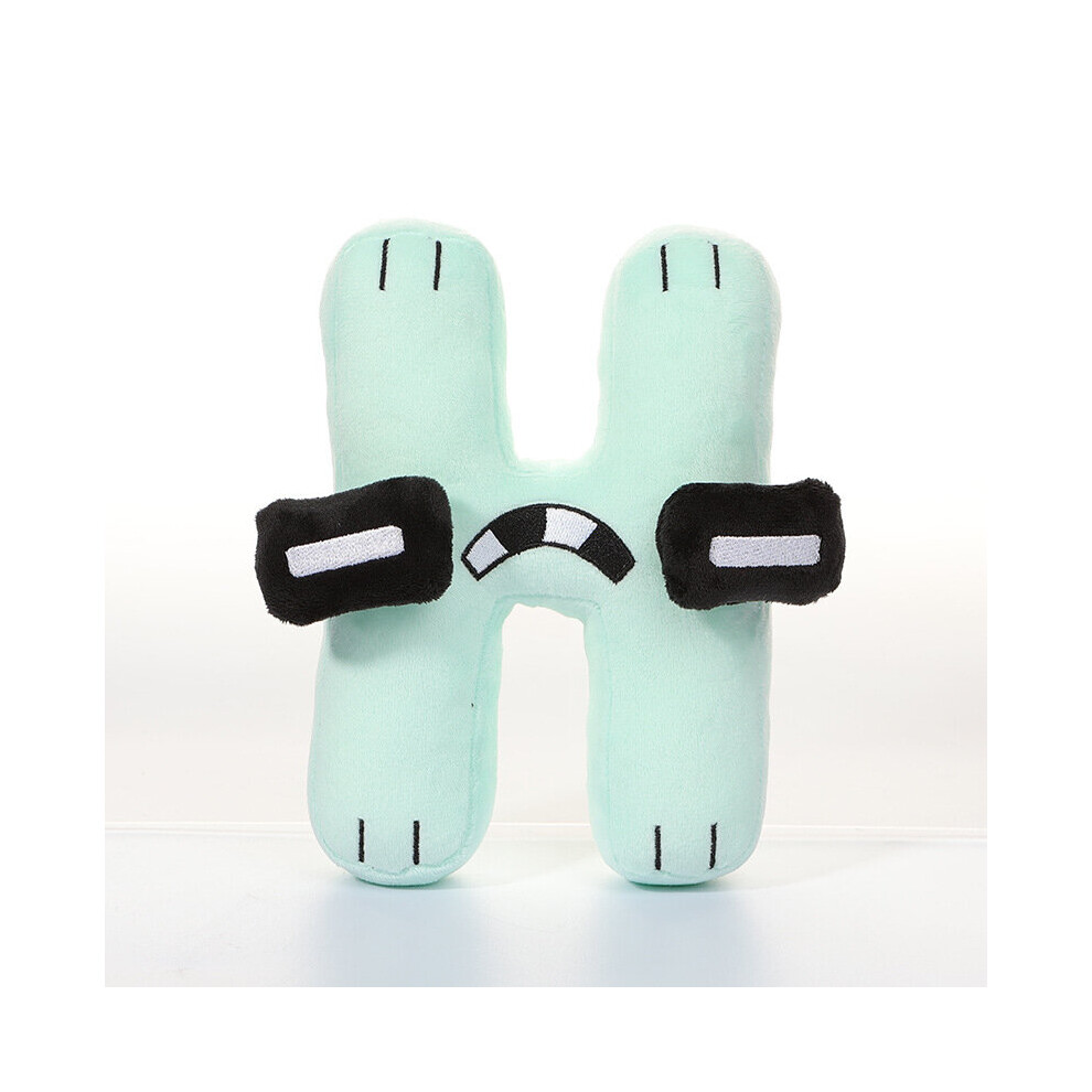 Skesrjtop (H) Alphabet Lore Plush Toy Doll Kawaii English Letter