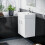 NES Home 450mm White Ceramic Basin Vanity MDF Cabinet Bathroom Wall Hung Unit | Nanuya 4