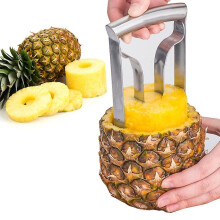 Pineapple Cutter Corer Stainless Steel Pineapple Peeler Slicer Kitchen Tool