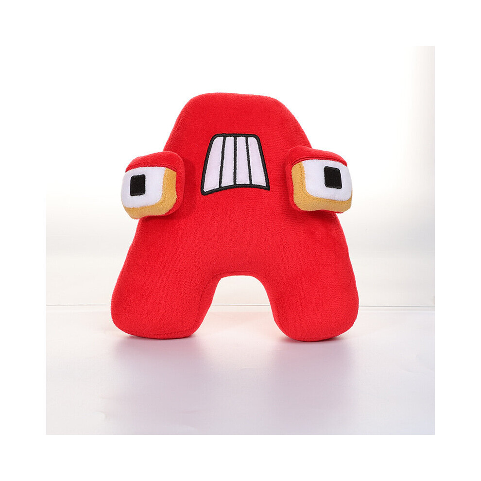 Skesrjtop (A) Alphabet Lore Plush Toy Doll Kawaii English Letter