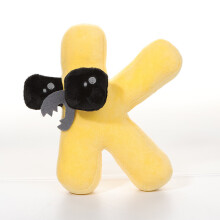 (K) Alphabet Lore Plush Toy Doll Kawaii English Letter