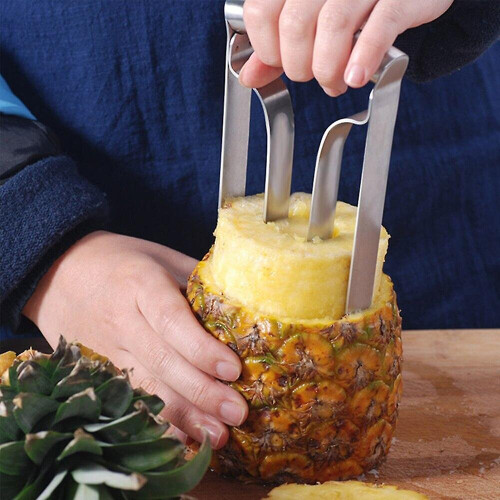 Pineapple Cutter Corer Stainless Steel Pineapple Peeler Slicer Kitchen Tool 2