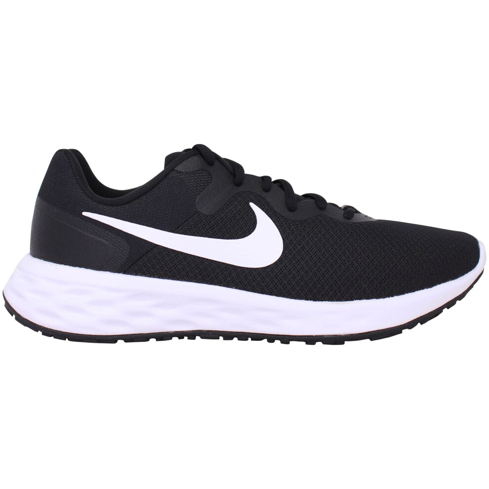 (7.5) Nike Revolution 6 NN Black/White- Iron Grey DC3728-003 Men's
