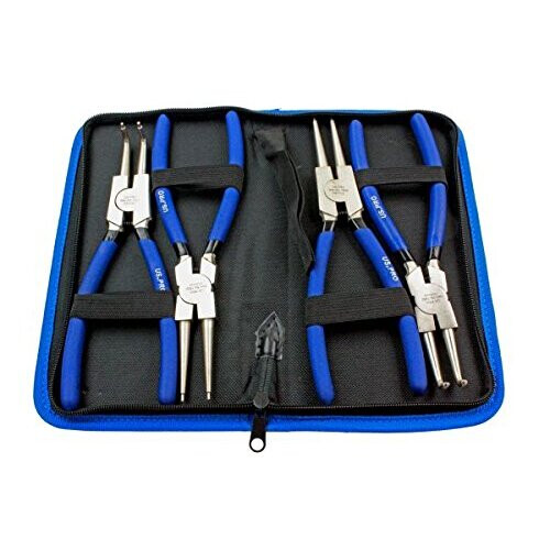 US PRO 4PC 9" CIRCLIP PLIERS SET Snap Ring Pliers Internal External B1822