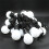 (Warm white, 10M 40Bulb) 100M String Light Christmas Festoon Bulb Fairy 4