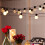 (Cool white, 15M 60Bulb) 100M String Light Christmas Festoon Bulb Fairy 2