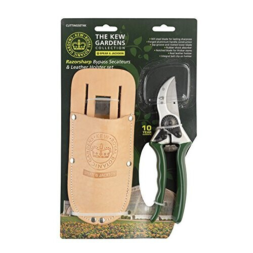 Spear & Jackson Spear & Jackson Kew Bypass Secateurs & Leather Holster set