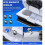 PS5 Console Stand with Cooling Fan and PS5 Controller Charging Dock 11