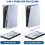 PS5 Console Stand with Cooling Fan and PS5 Controller Charging Dock 3