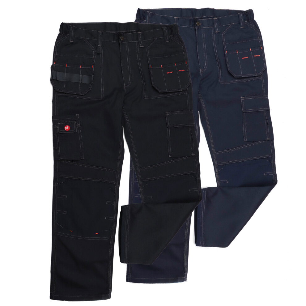 (31" Regular, 38") Work Cargo Trouser Holster Work Cargo Trousers Uk 5051131045052