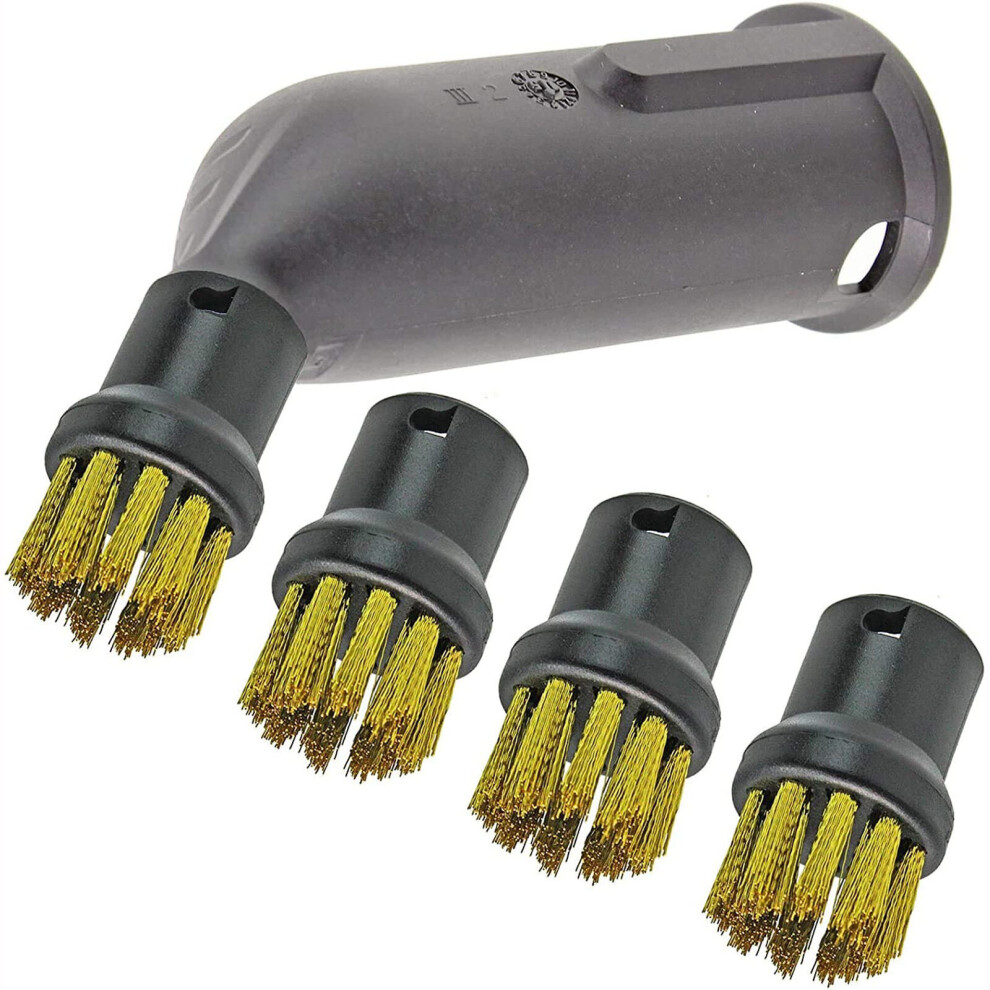 Jet Spray Nozzle + Wire Brushes for KARCHER SC1 SC2 SC3 SC4 SC5 Steam Cleaner