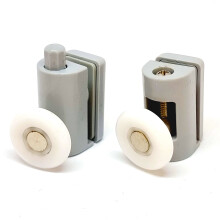 Set of 8 Single Top and Bottom Shower Door Rollers/Runners/Wheels 23mm Wheel Diameter L073P