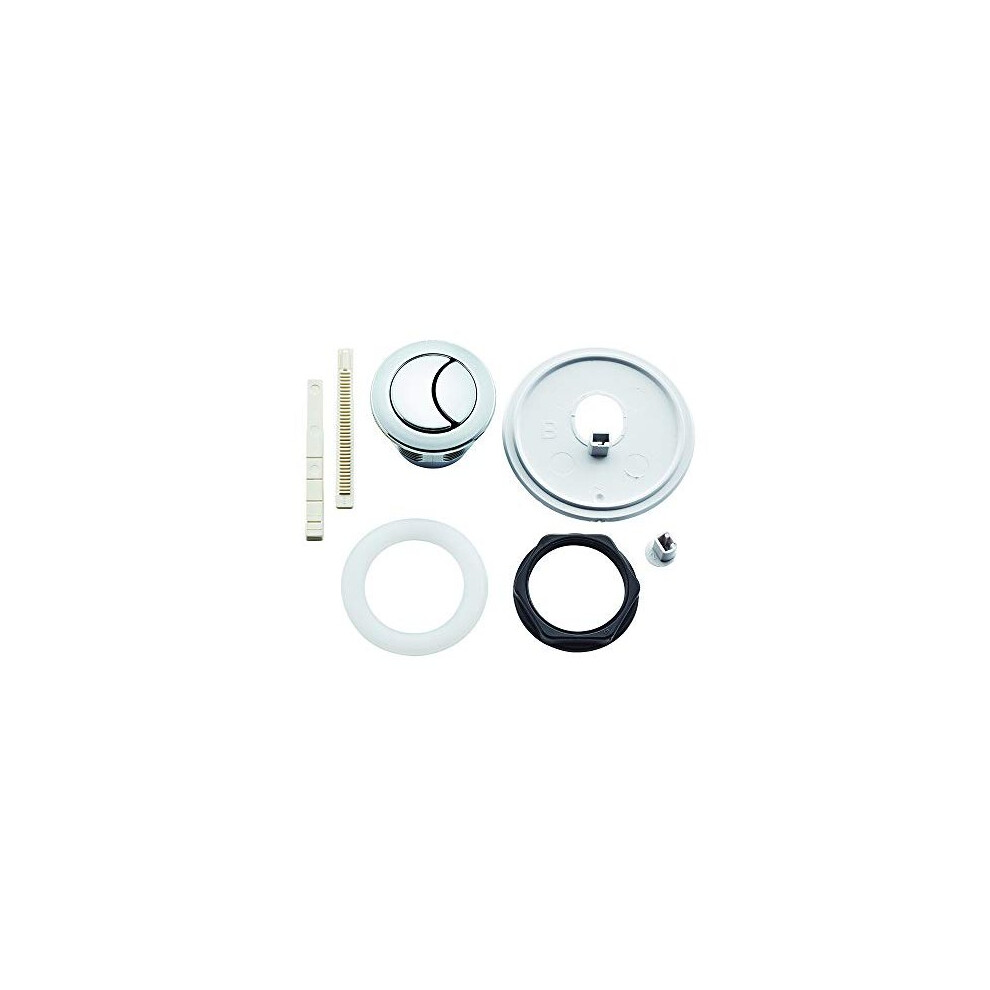 Ideal Standard EV343AA Short Ratchet Push Button Pack, Chrome