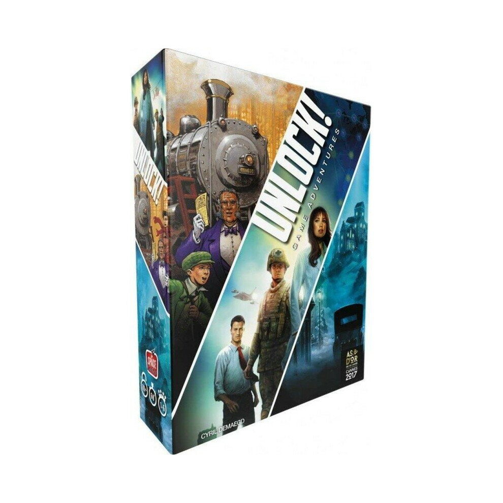 Asmodee Unlock! Game Adventures Card Game | Escape Room Games For Adults And Kids