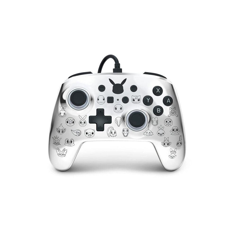 Powera Nintendo Switch Enhanced Wired Controller Pikachu