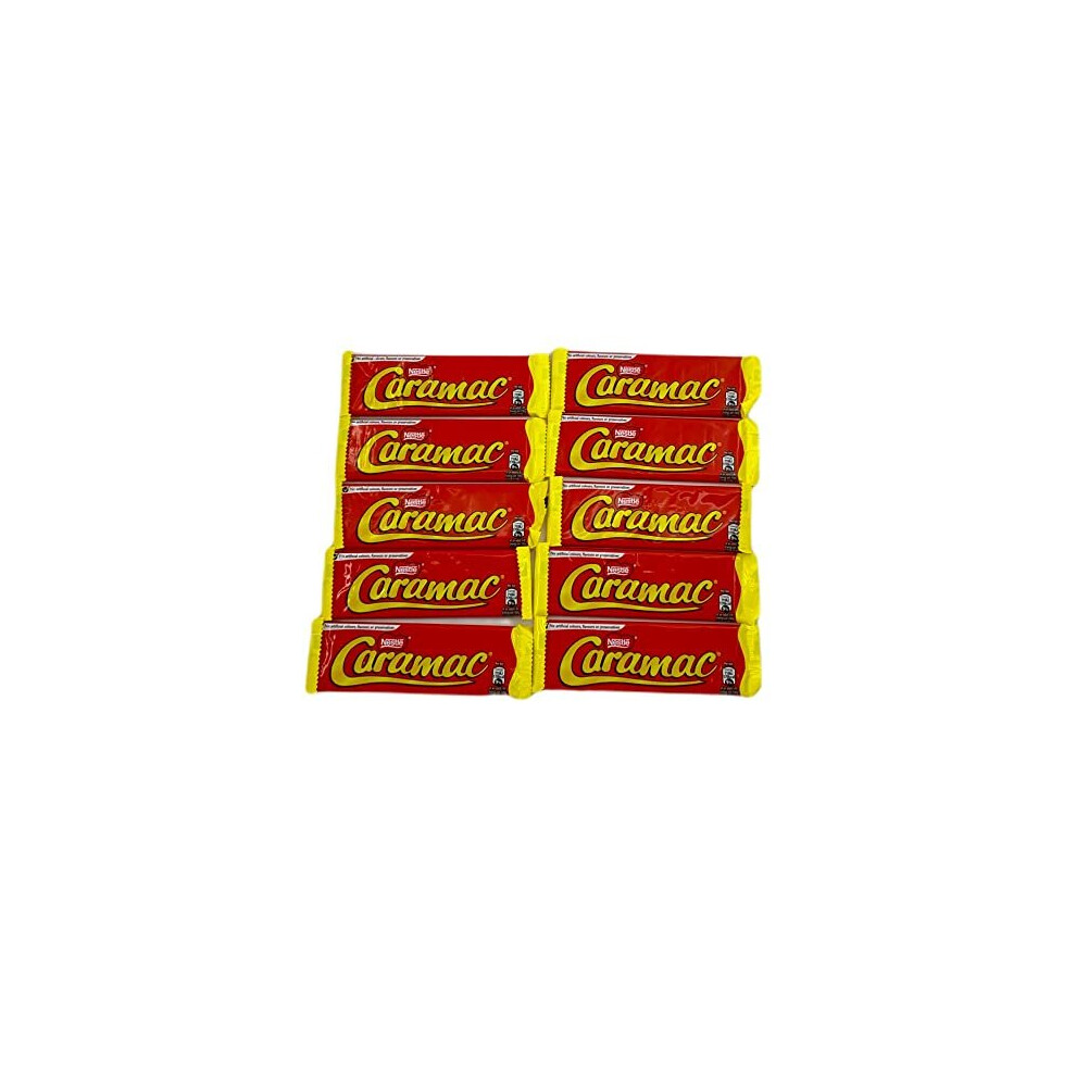 Nestle Caramac Chocolate Bars, 10 Set