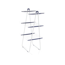 Leifheit 190 Pegasus Tower 81435 wasdroger, compacte waslijn met 19m drooglijn, toren met 3 niveaus, wit