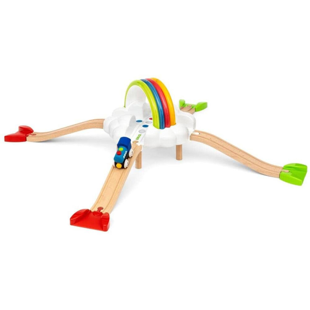 Brio My First Railway Light Up Rainbow Set