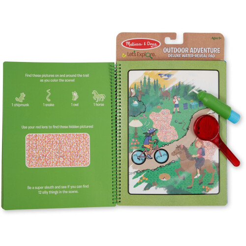 Melissa & Doug Melissa & Doug Let's Explore Water Wow! Outdoor Adventure 1