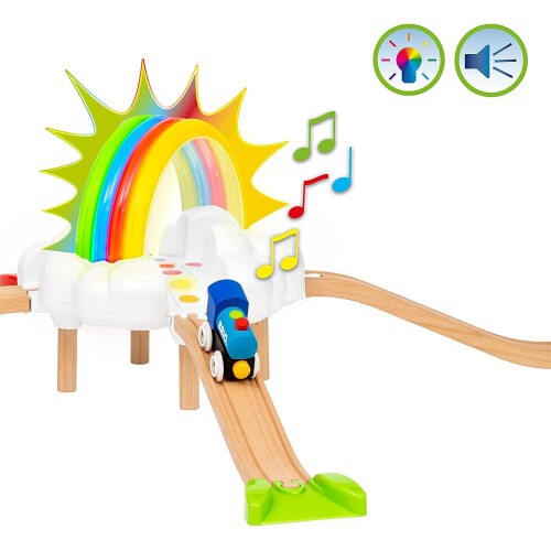 Brio Brio My First Railway Light Up Rainbow Set 2