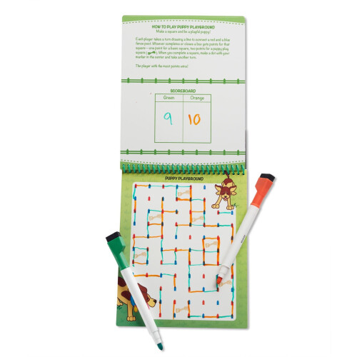 Melissa & Doug Melissa & Doug Wipe-off Activity Pad - Animal Games 2