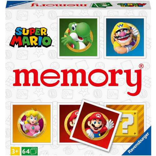 Ravensburger Memory Super Mario Ravensburger - Lernspiel für Kinder ab 3 Jahren