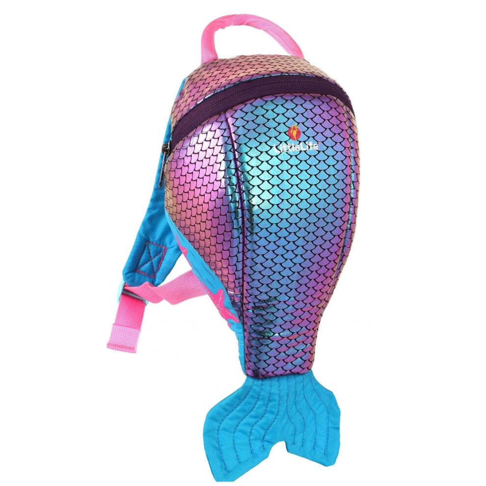 Littlelife Toddler Backpack With Rein - Mermaid - Image 4