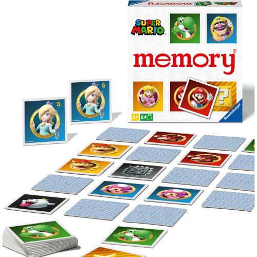 Ravensburger Memory Super Mario Ravensburger - Lernspiel für Kinder ab 3 Jahren 1