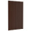 VidaXL vidaXL 12x Roof Panels Galvanised Steel Brown Profile Sheet Shed Roof Panel 3