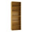 URBN Living (Beech) Wide 6 Tier Book Shelf Bookcase Cabinet Display 1