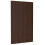 VidaXL vidaXL 12x Roof Panels Galvanised Steel Brown Profile Sheet Shed Roof Panel 4