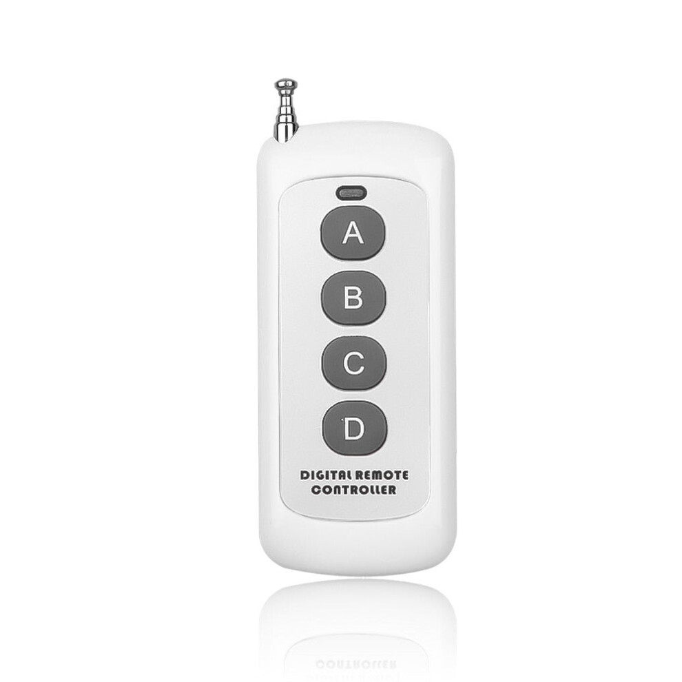 (ABCD 4 Buttons) 433mhz Remote Control Long Range Wireless Presenter Controller RF Module ABCD 2/4 /6/8 Keys Remote Control