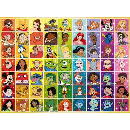 Ravensburger Ravensburger Disney & Pixar Multicharacter Colour Palette XXL Jigsaw Puzzle 100pc 1