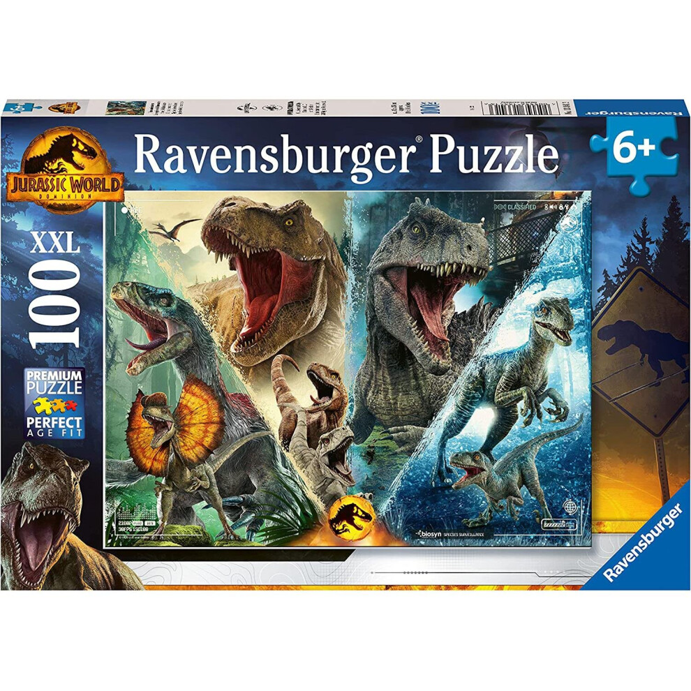 Ravensburger Jurassic World Dominion XXL Jigsaw Puzzle 100pc