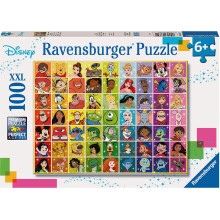 Ravensburger Disney & Pixar Multicharacter Colour Palette XXL Jigsaw Puzzle 100pc