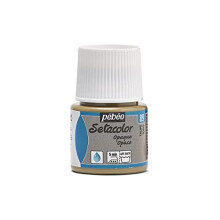 Peinture tissu - PéBéo - Setacolor opaque - Couleur taupe - Flacon 45 ml - Mixte