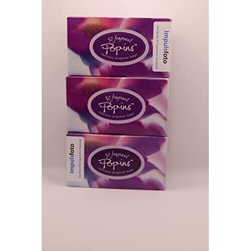 Pop-ins Sanpro Disposal Bags 50's X 3 2