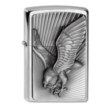 Zippo Lighter, Brass, Stainless Steel, Normal