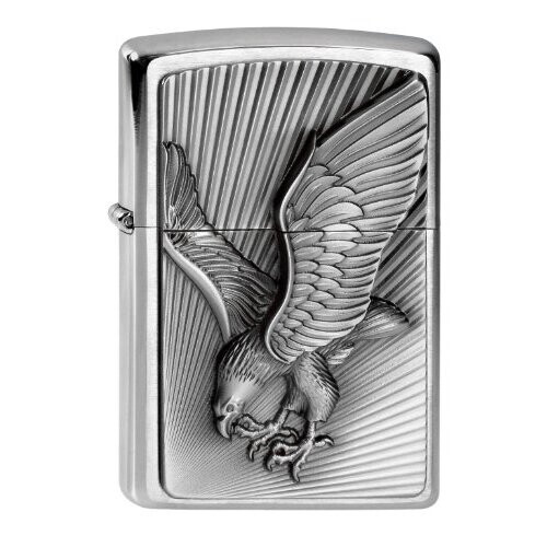 Zippo Zippo Lighter, Brass, Stainless Steel, Normal