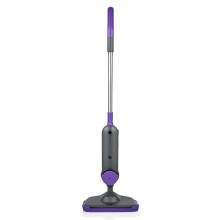 Swan Dirtmaster Steam Mop, Rapid-Heating, Multi-Surface, Chemical-Free, Kills 99.9% Germs, With Mop Pad & Carpet Glider, 1300W, Purple/Grey, SC30130N