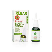 Xlear, Rettungs-Nasenspray mit Xylitol, Schnelle Linderung, 1,5 fl oz (45 ml)