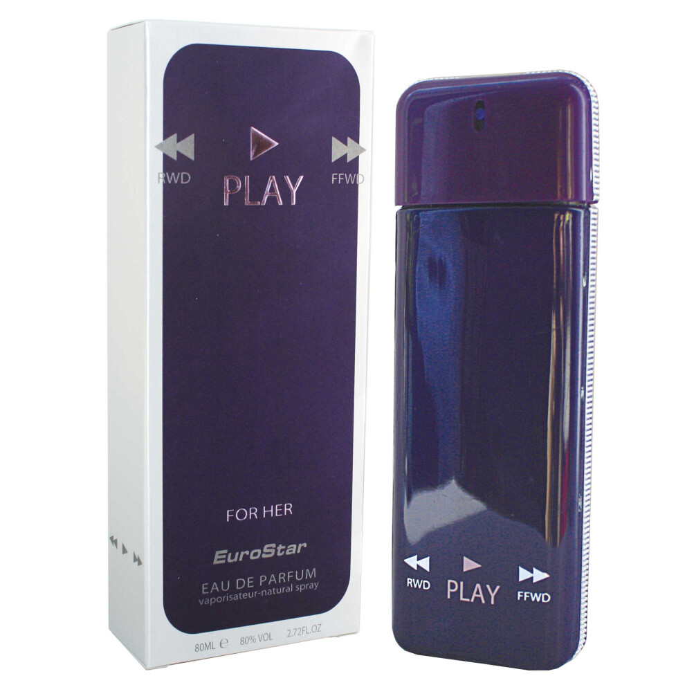 Perfume for women Euro Star PLAY VIOLET EDP 80 ml.