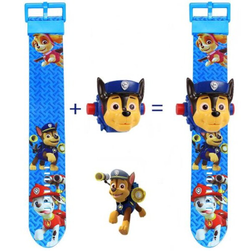 Ρολόι Paw Patrol με λειτουργία προβολέα- 24pcs Slideshow 1