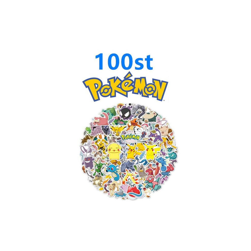 100pcs Pokemon PokÃ©mon Stickers