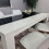 White Black Kitchen Dining Table and 4 White Tulip Chairs 13