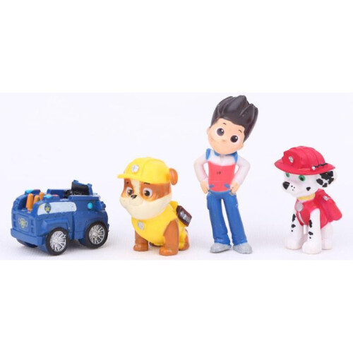 PAW PATROL 12pcs FIGURAS Presentes de Natal 2